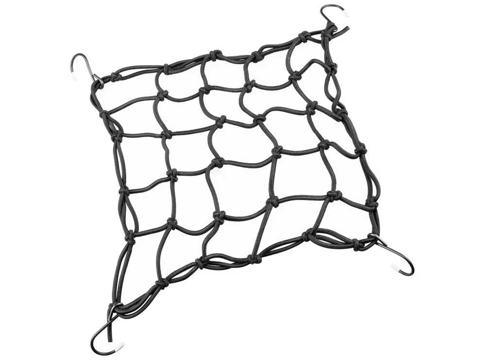 Hit Sezóny gumicuk upínací síť, 25 x 25 cm, černý