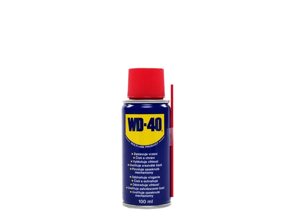 Značkový mazivo-sprej WD-40, 100ml