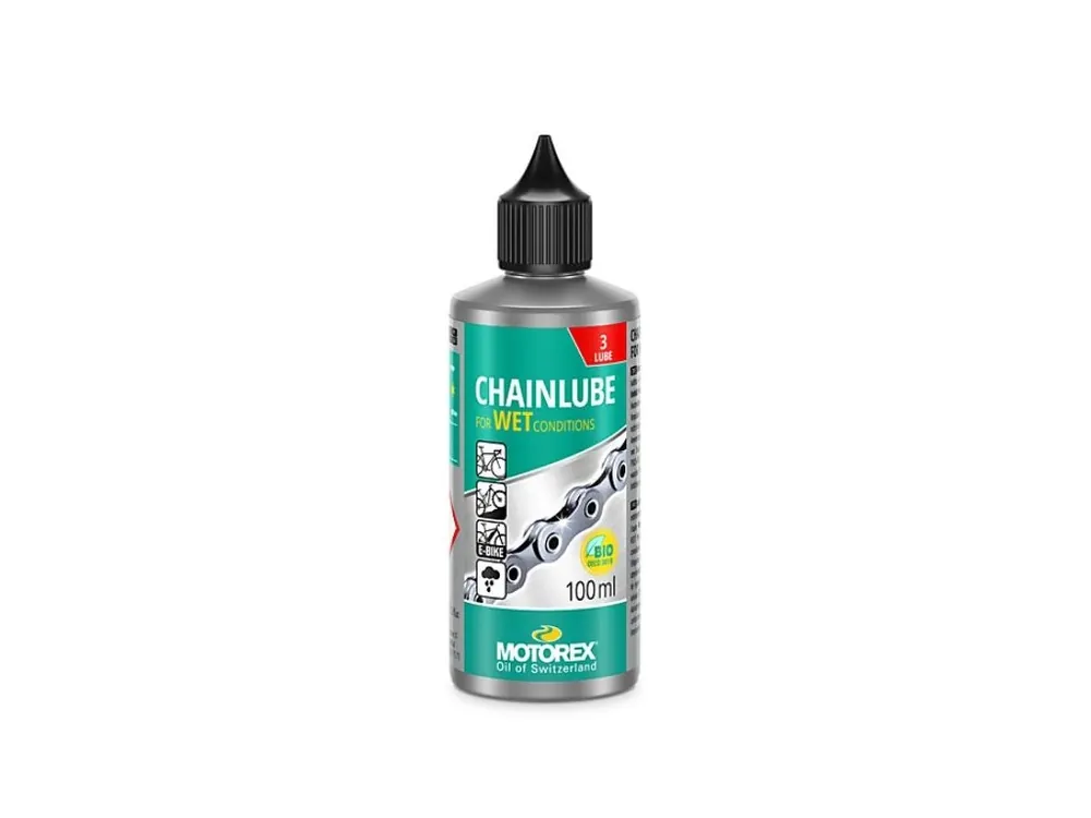 Nakupujte Hned MOTOREX CHAIN LUBE FOR WET CONDITIONS 100 ml – Olej na řetěz do mokra