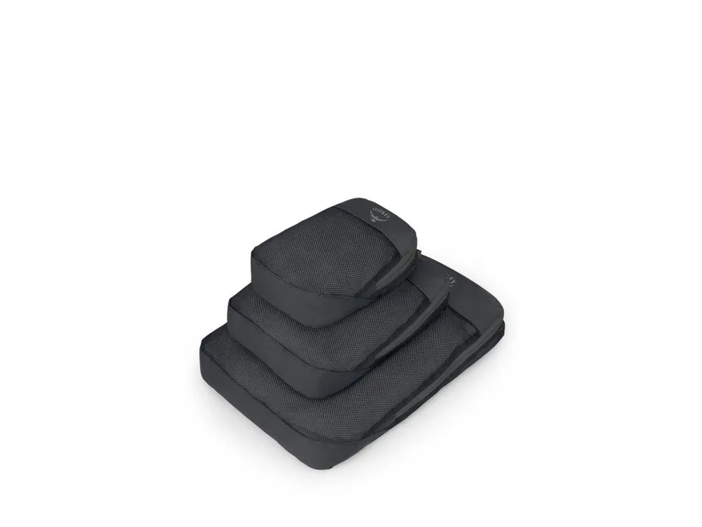 Zlevněný Osprey Daylite Packing Cube Set Black – sada cestovních organizérů