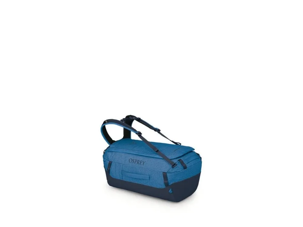 OSPREY CESTOVNÍ TOSPREY Transporter Duffel 40 Blue Flame – cestovní taška 40 l Nejprodávanější
