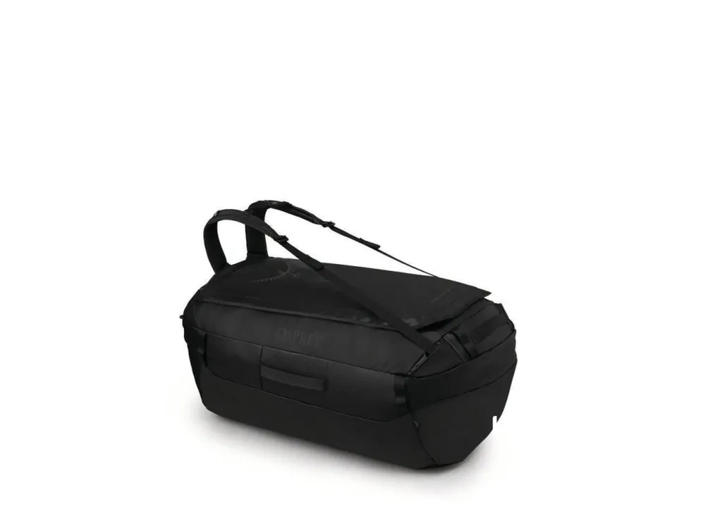 Jen Po Omezenou Doba OSPREY Transporter Duffel 120 Raven Black – expediční cestovní taška 120 l
