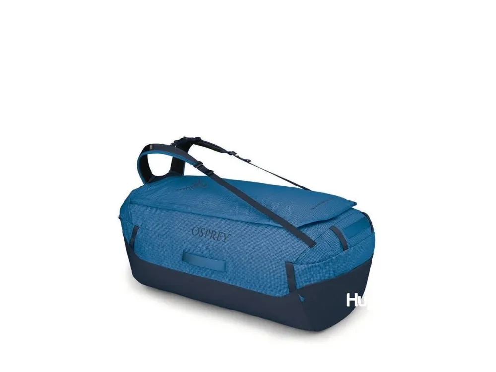 Sezónní Sleva OSPREY TRANSPORTER DUFFEL 150 CESTOVNÍ TAŠKA BLUE FLAME