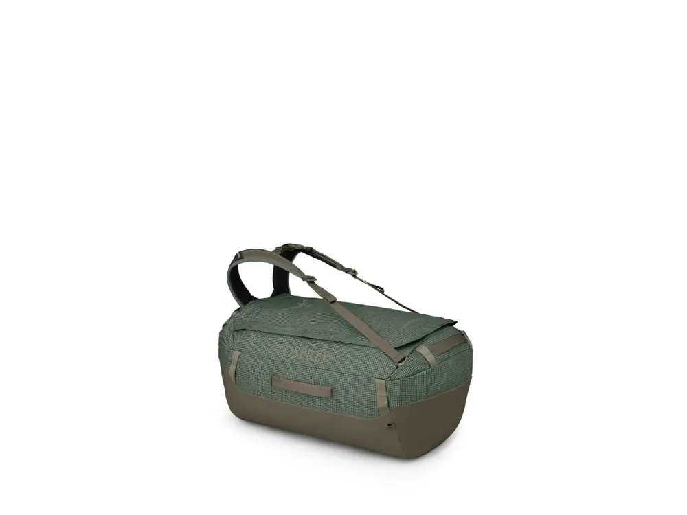 Akční Nabídka OSPREY Transporter Duffel 65 Pine Leaf Odolná cestovní taška