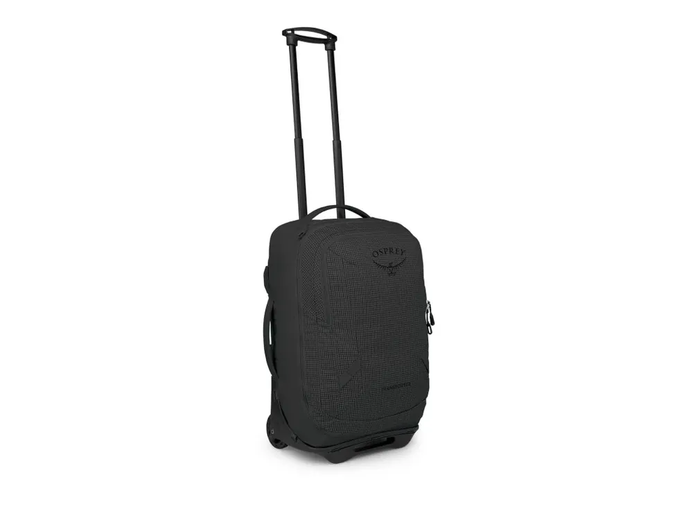 Výhodná Nabídka OSPREY Transporter Wheeled Carry-On Raven Black – cestovní taška na kolečkách 38 l