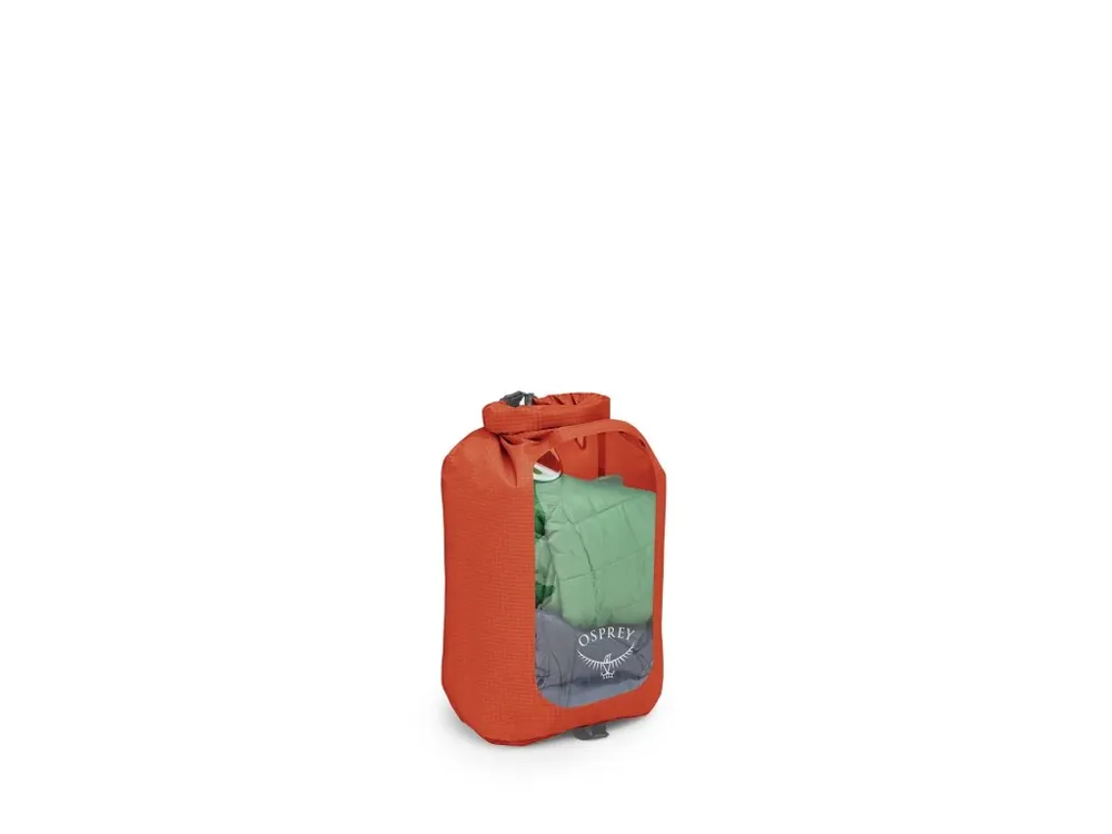 Značkový OSPREY VAK DRY SACK 12L WINDOW MARS ORANGE (10006699)