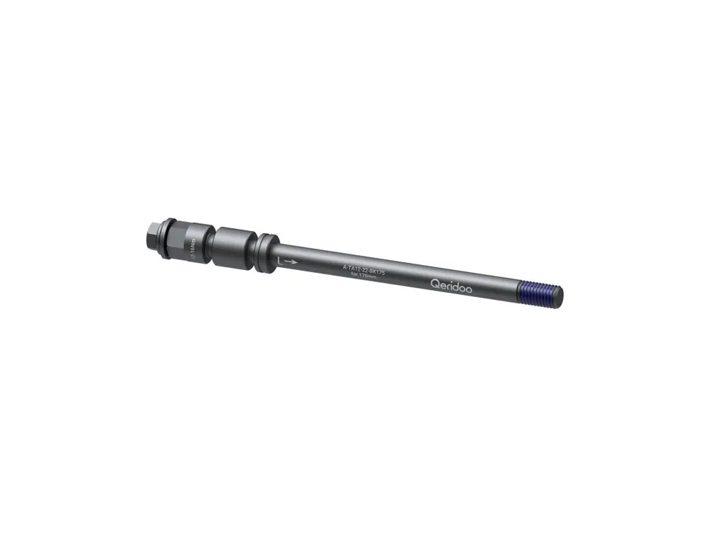 Nízká Cena Pevná osa QERIDOO M12x1.75mm Maxle Black