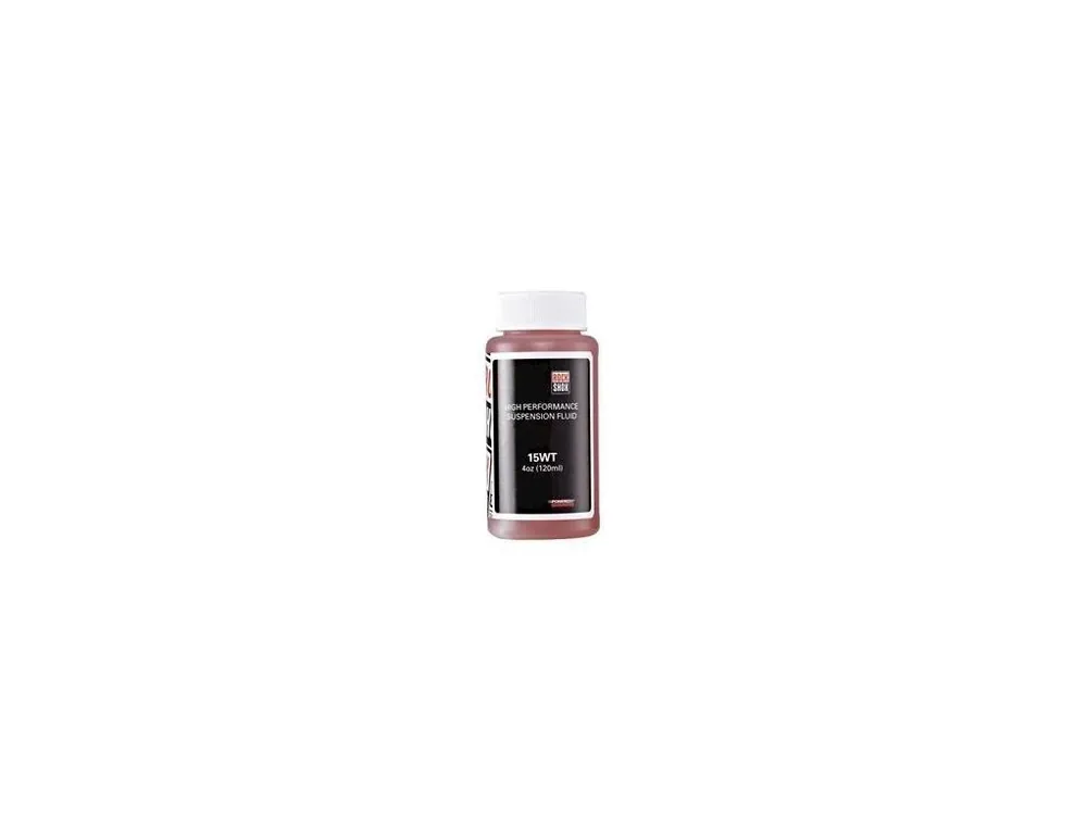 ROCKSHOX Suspension Fork Fluid 15 WT 120 ml – olej do odpružené vidlice Zlevněný