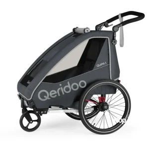 Vozík QERIDOO Qupa1 - Grey Vrácení Zdarma