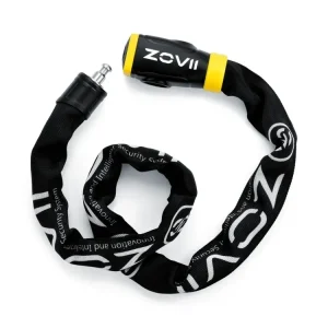 Sleva zámek ZOVII,chytrý řetězový s alarmem 120cm/8mm