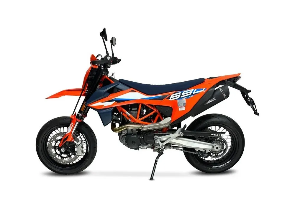 KTM 690 SMC laděný výfuk COBRA GP2-RR Black Horká Nabídka