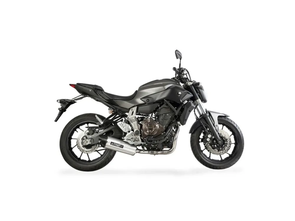 Laděný výfuk COBRA Full Systém Svody + koncovka SC3 underengine Yamaha XSR 700 Vrácení Zdarma
