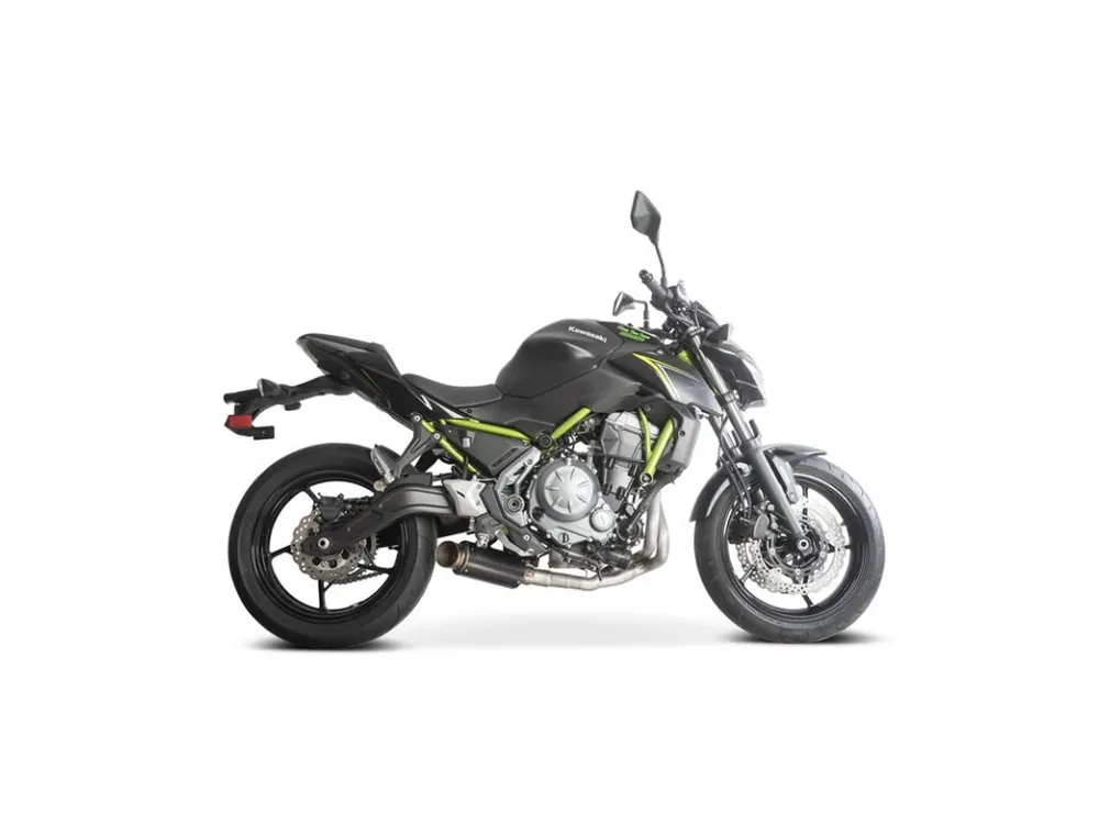 Laděný výfuk COBRA Full Systém Svody + koncovka SP2 carbon underengine Kawasaki z 650 2017- Zlevněný