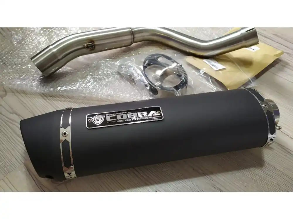 Cenová Bomba Laděný výfuk COBRA SC3 Black Honda CBF 1000 F