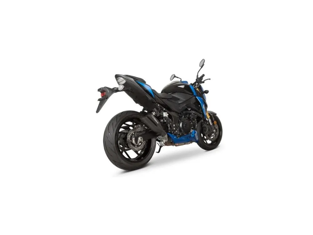 Suzuki GSX-S 750 laděný výfuk COBRA Powershots black Speciální Cena