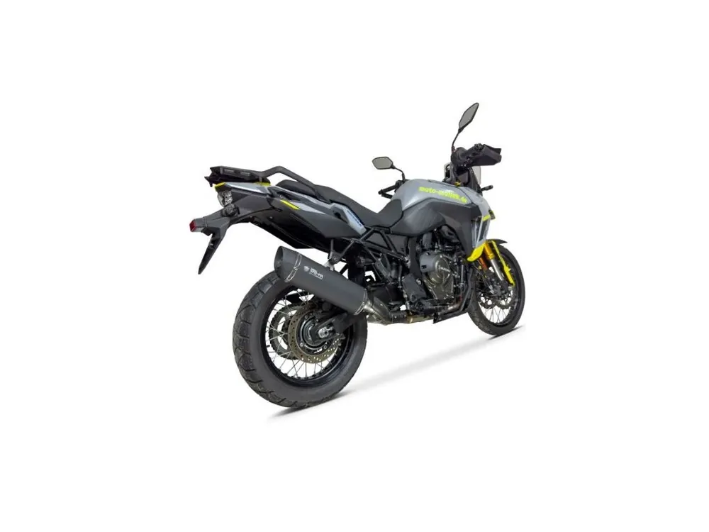 Suzuki V Strom DE 800 výfuk COBRA GP2-RR Black Originální