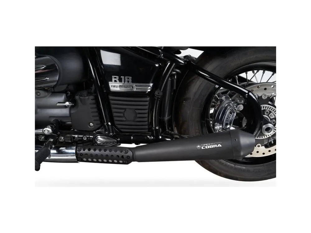 Jen Po Omezenou Doba Výfuk BMW R18 COBRA Black