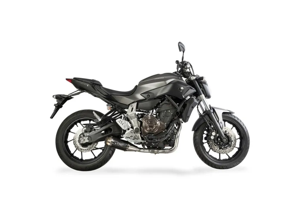 Yamaha MT-07 laděný výfuk COBRA Full Systém Svody + koncovka CS1R carbon Horká Nabídka