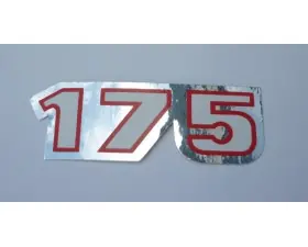SAMOLEPKA - 175 - CHROM/ČERVENÁ/BÍLÁ (ORIGINÁL) Bezpečná Platba