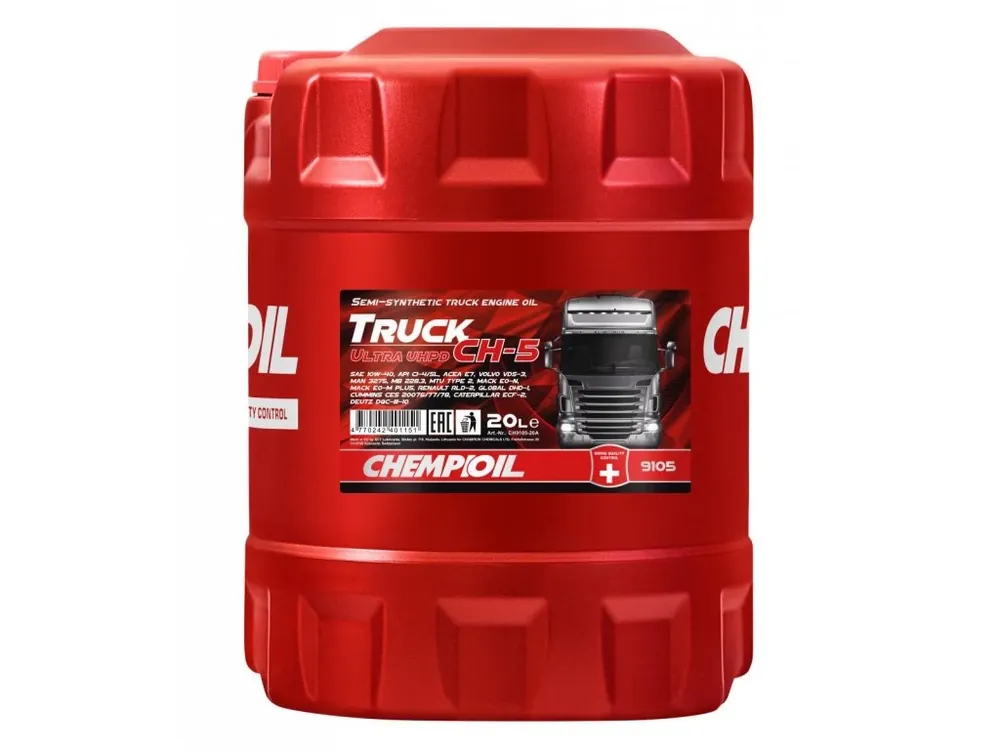 Objednat Nyní Chempioil CH-5 Truck Ultra UHPD 10W-40 20L