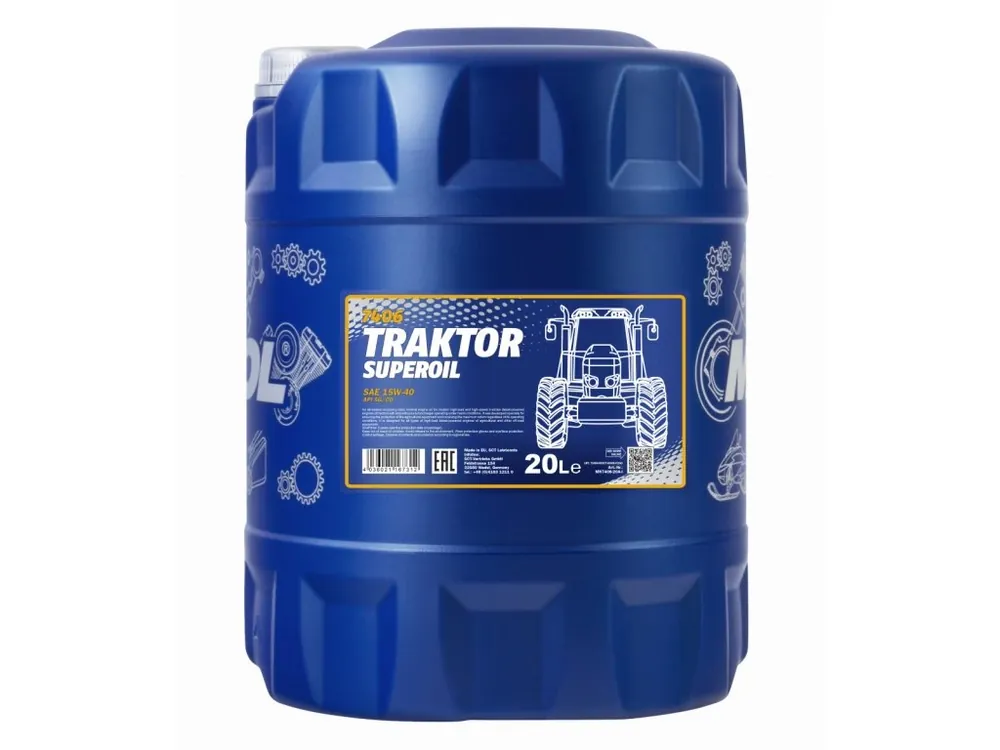 MANNOL TRAKTOR SUPEROIL 15W-40 20L Ihned K Objednání
