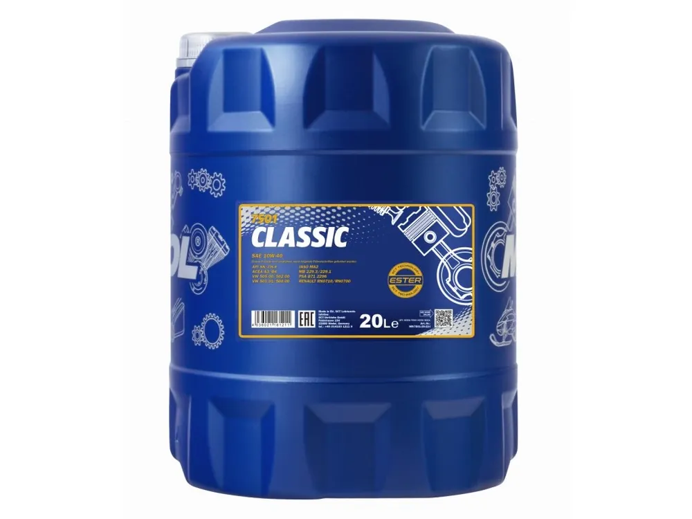 MANNOL CLASSIC 10W-40 20L Výhodná Nabídka
