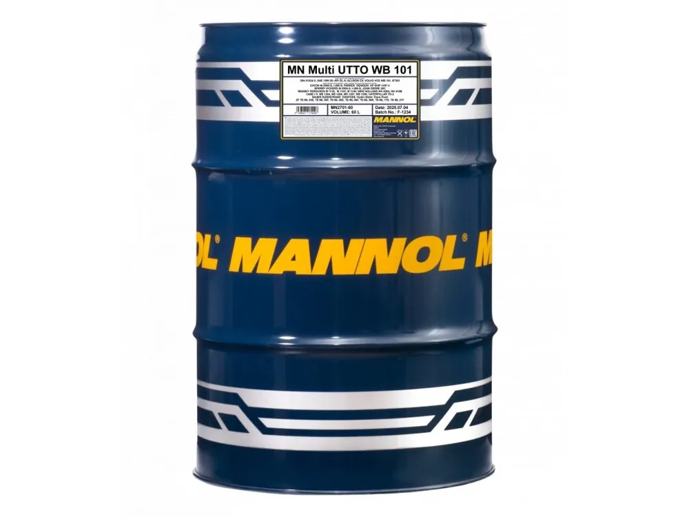 Ihned K Objednání MANNOL Utto WB 101 GL-4 60L