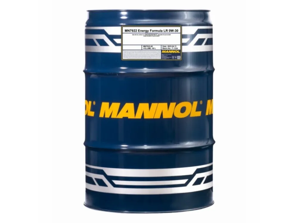 MANNOL ENERGY FORMULA LR 0W-30 60L Novinka