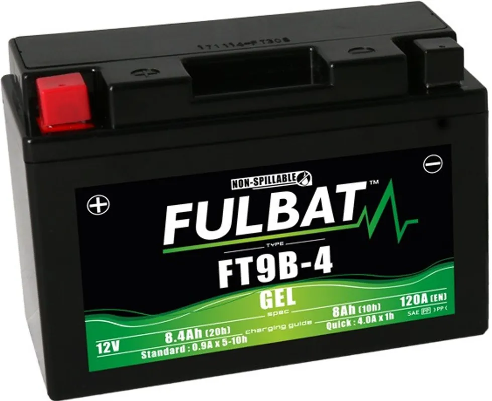 Výprodej Gelová baterie FULBAT FT9B-4 (YT9B-4)