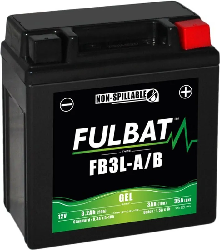 Gelová baterie FULBAT FB3L-A/B GEL (YB3L-A/B GEL) Víkendová Akce