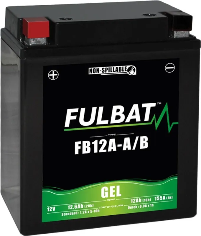Omezená Nabídka Gelová baterie FULBAT FB12A-A/B GEL (YB12A-A/B GEL)