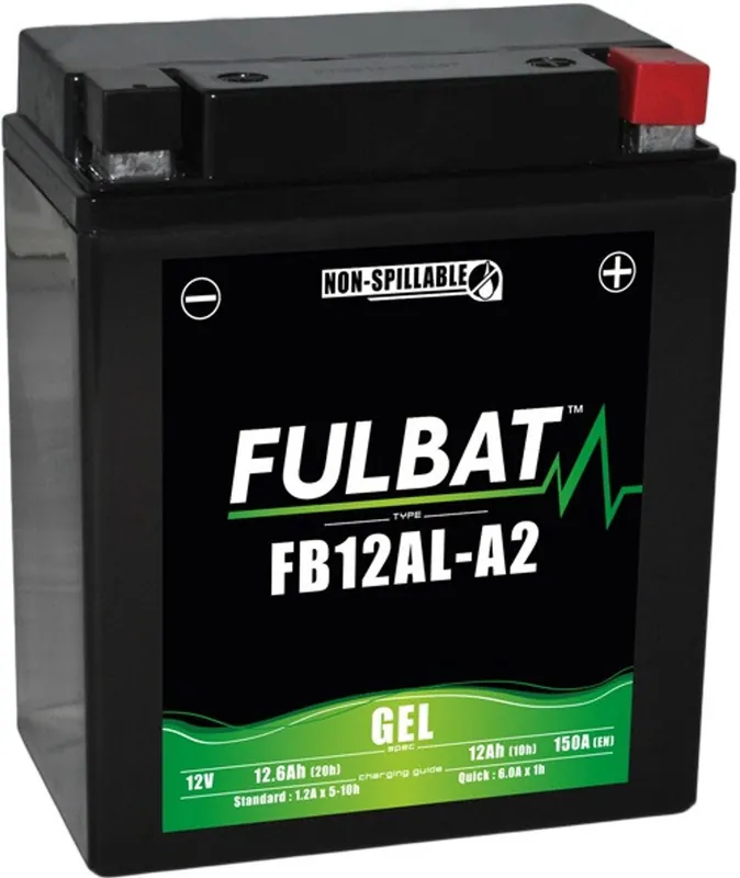 Autentický Gelová baterie FULBAT FB12AL-A2 GEL (YB12AL-A2 GEL)