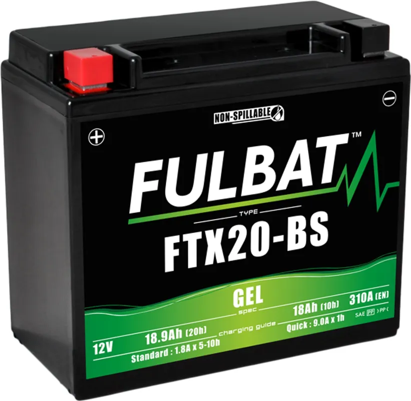 Gelová baterie FULBAT FTX20-BS GEL Akční Cena