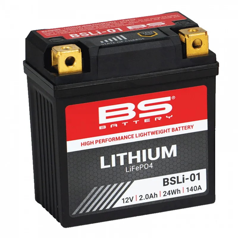 Levný Lithiová motocyklová baterie BS-BATTERY BSLI-01