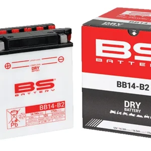 Aktuální Konvenční motocyklová baterie BS-BATTERY BB14-B2 (YB14-B2) Včetně balení kyseliny