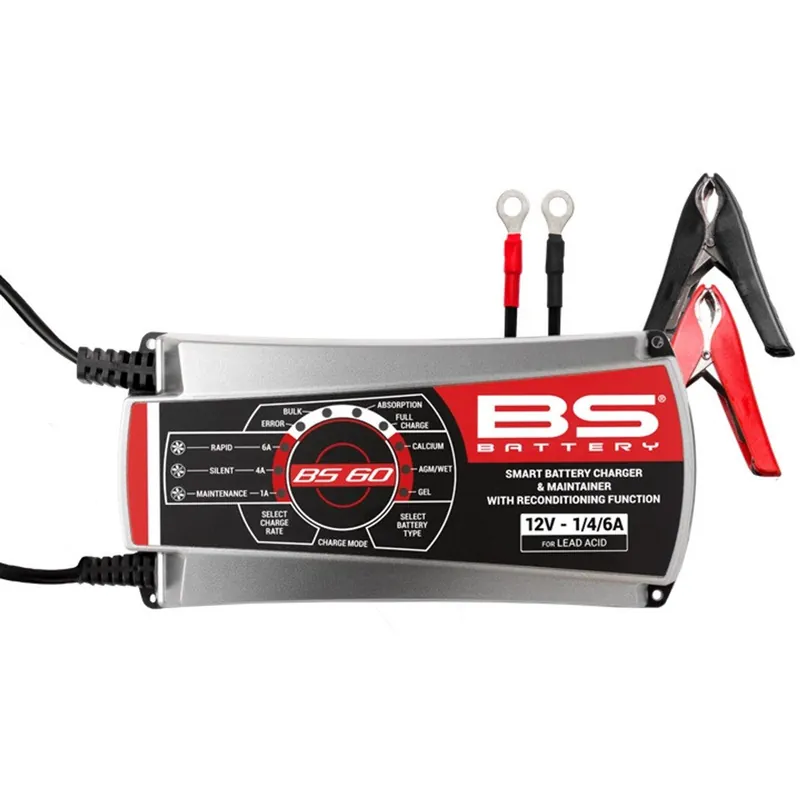 Nabíječka baterií BS-BATTERY PRO SMART BS60 12V 1/4/6A Jen Po Omezenou Doba