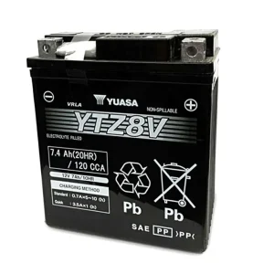 Továrně aktivovaná motocyklová baterie YUASA YTZ8V Super Cena