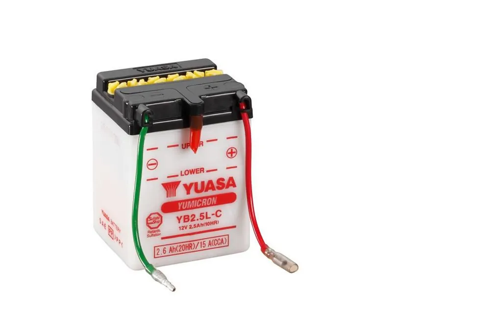 Cenově Výhodný Yumicron akumulátor bez kyseliny YUASA YB2.5L-C