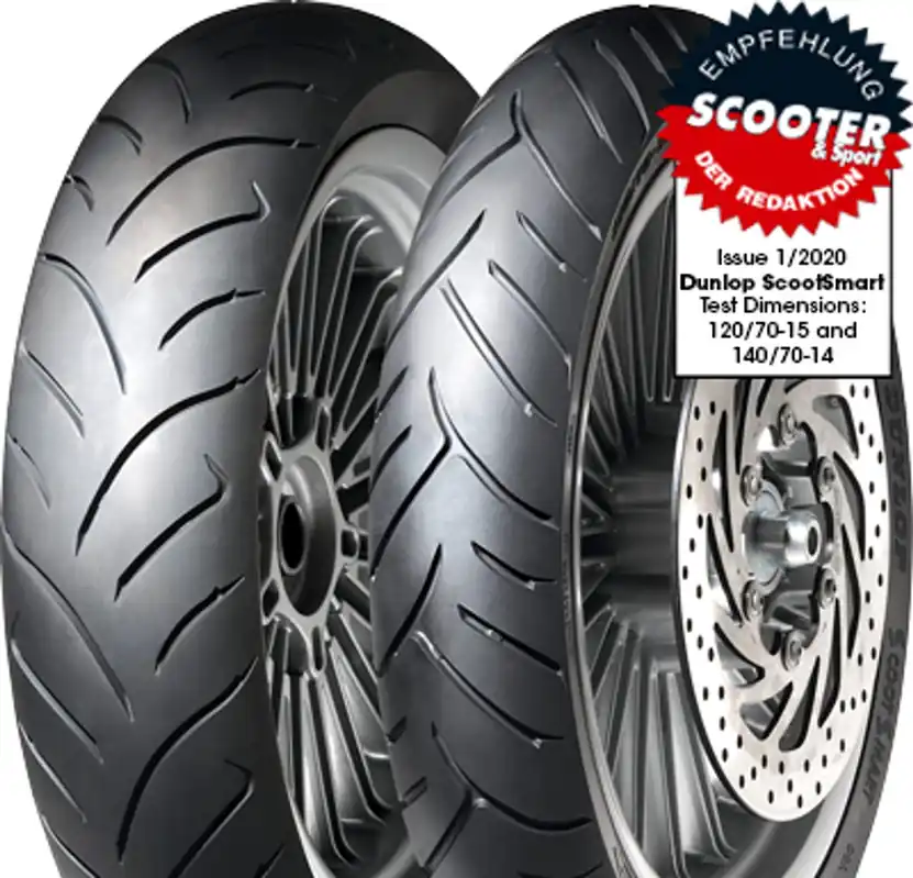 Pneumatika DUNLOP 120/70-14 55S TL SCOOTSMART Odeslání Ihned