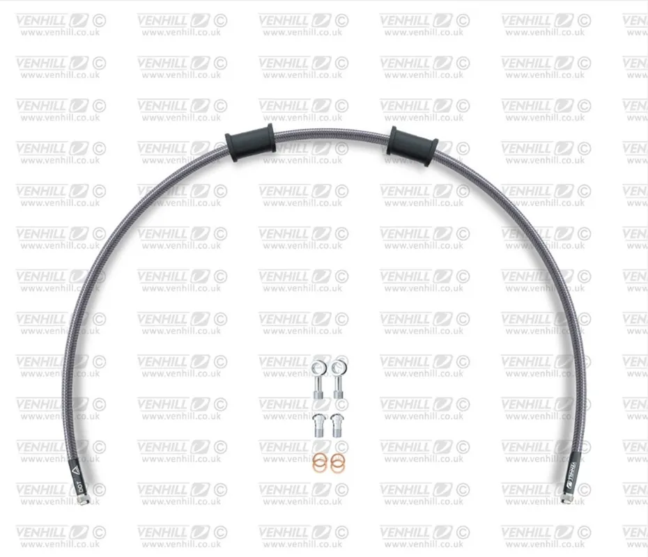 Hadice zadní brzdy Venhill POWERHOSEPLUS HON-7010R (1 hadice v sadě) Průhledné hadice, chromové koncovky Must-Have