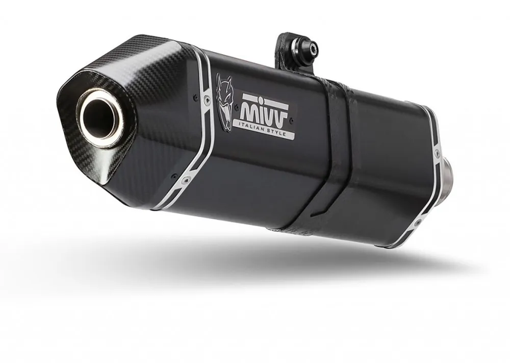 Originální Koncovka výfuku MIVV SPEED EDGE CF.001.LRB černá pro CF MOTO 800 MT (2022-2026)