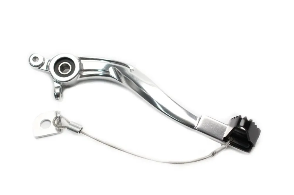 Vysoce Kvalitní Brzdový pedál MOTION STUFF 83P-0921002 silver body, black steel fixed tip Pevný hrot z oceli