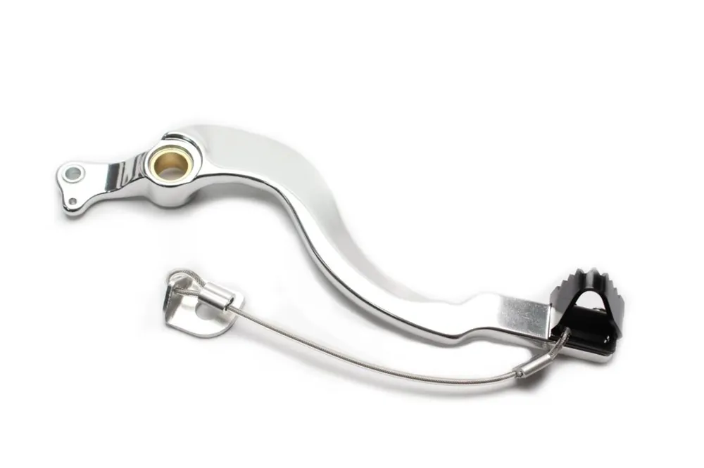 Akční Nabídka Brzdový pedál MOTION STUFF 83P-0021002 silver body, black steel fixed tip Pevný hrot z oceli