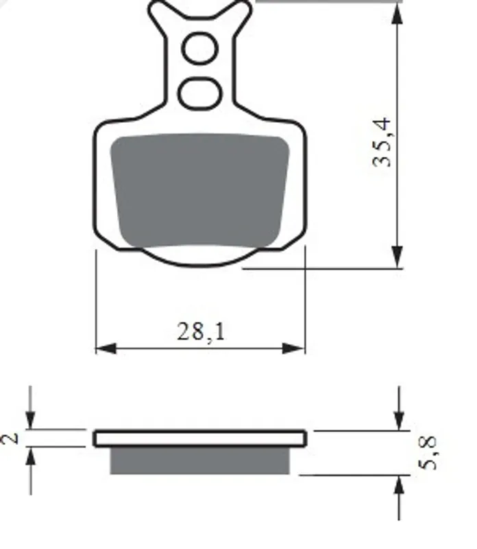 Brzdové destičky GOLDFREN 439 S33 OFF-ROAD REAR Expresní Doručení