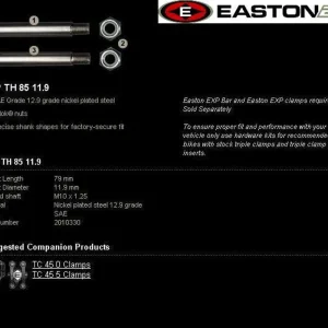 Montážní sada řidítek EASTON EXP EXP TH 85 11.9 Nakupujte Hned