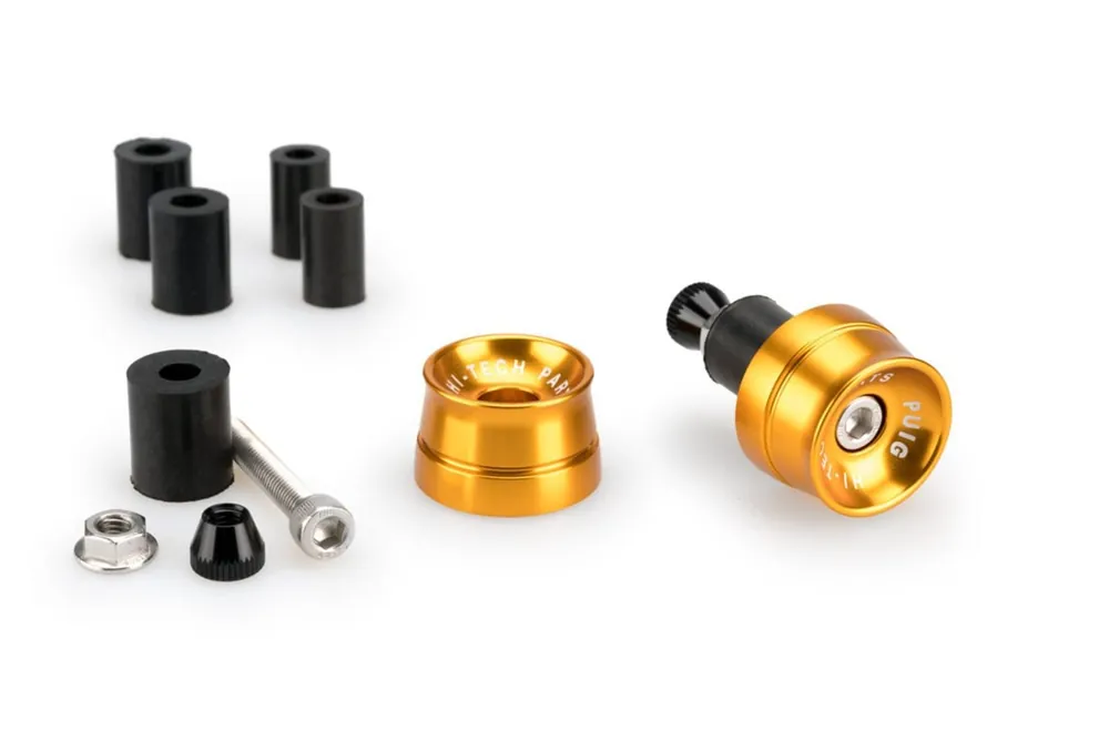 Bezpečná Platba Závažíčka řidítek PUIG SPEED 21016O zlatá UNIVERSAL M6 13-18mm.