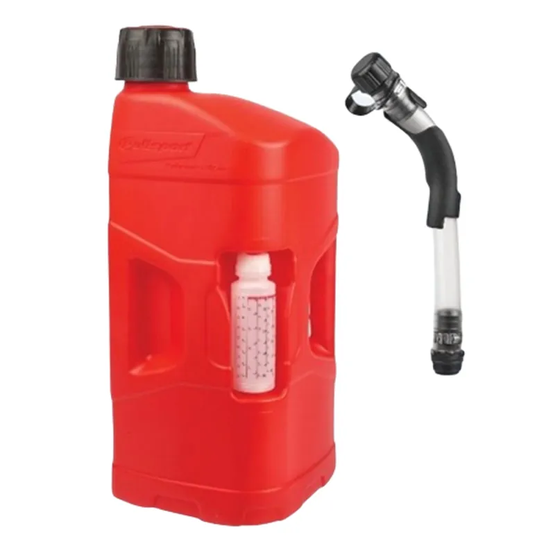 Originální Kanystr POLISPORT PROOCTANE 8460000001 20 l with standard cap + 250 ml mixer + hose průhledná červená