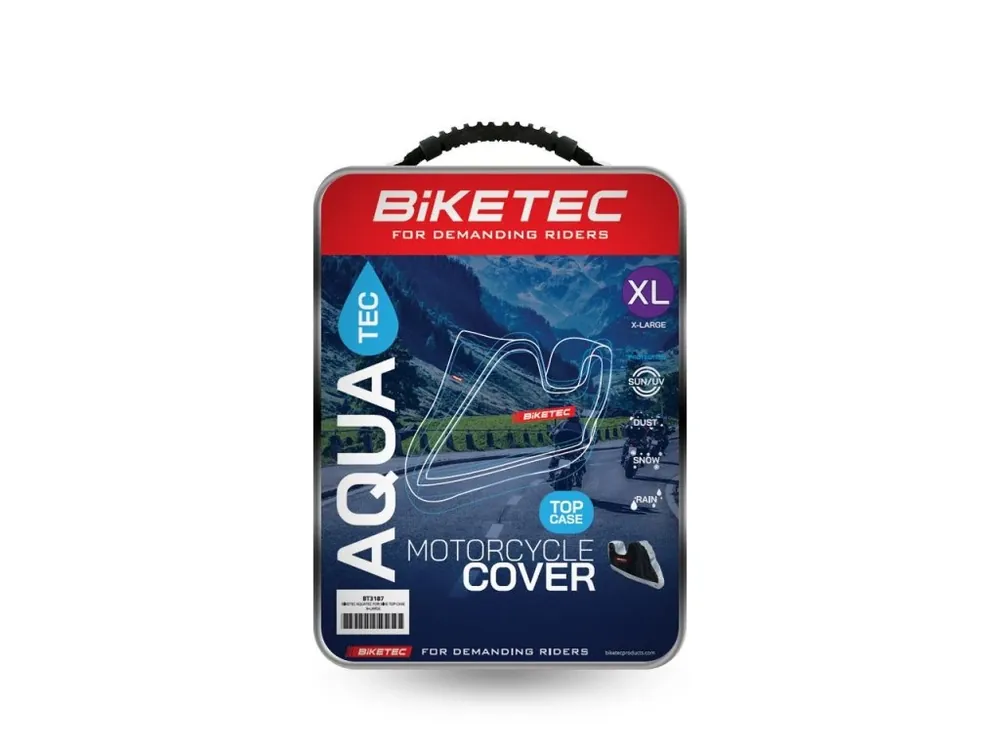Cenově Výhodný BIKETEC Plachta AQUATEC s prostorem pro horní kufr M