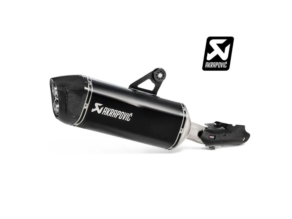 Cenový Hit AKRAPOVIC Koncovka výfuku Titanium Black BMW R1250GS