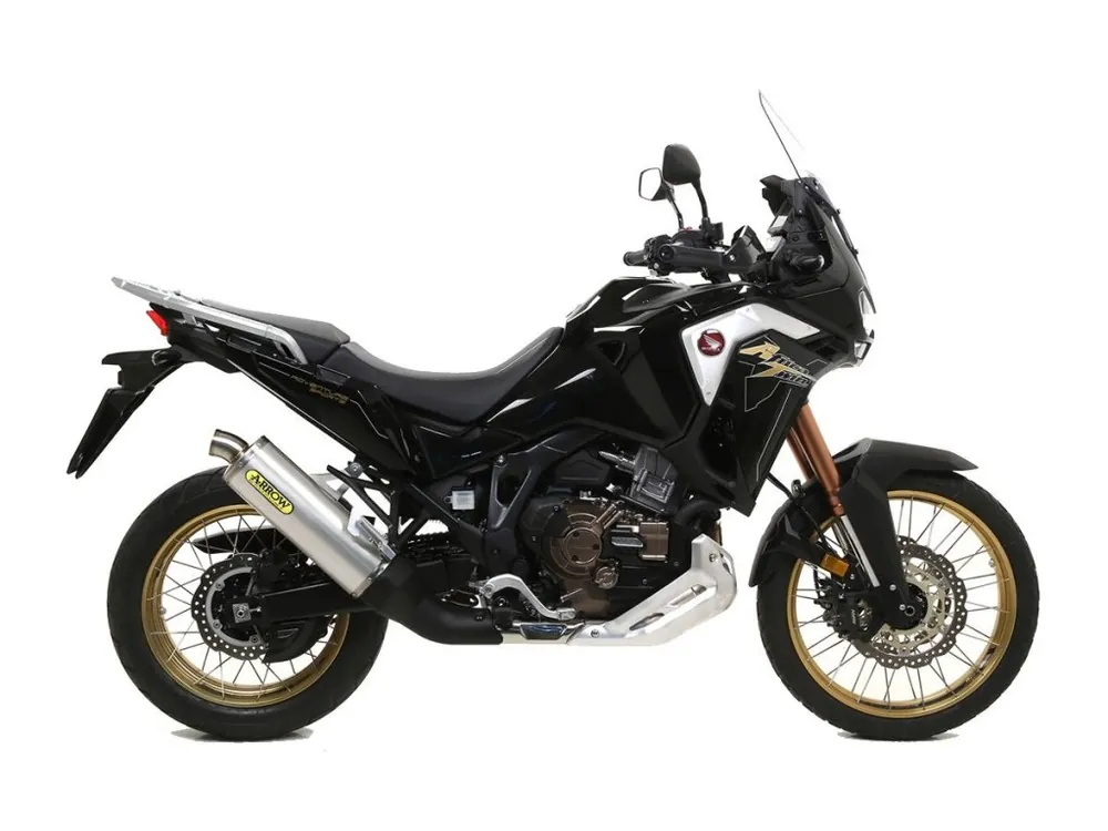Arrow Koncovka výfuku Race-Tech s nerezovým zakončením Hondu CRF 1100L Africa Twin 24-26 Víkendová Akce